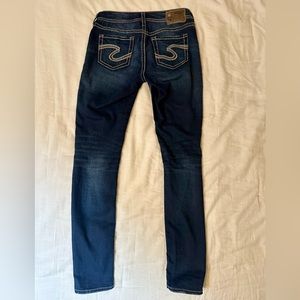 Silver Suki Mid Super Skinny size 26